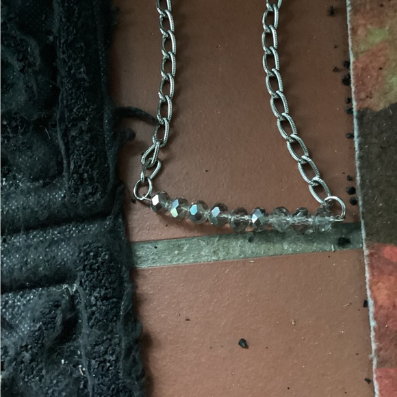 Men's Crystal Bar Chain Necklace..⛓ - Picture 2 of 4